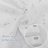 Bedliving Shower Curtain for Bathroom Beige Starfish Decorative Shower Curtains Set with 12 Hooks Summer Ocean Beach Bath Curtain Waterproof Fabric 72x72 inch