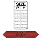 Red Retro American flag Independence Day Sharp Angle Table Runner Place Mats - LeobonZone