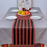 Red Retro American flag Independence Day Table Runner Place Mats - LeobonZone