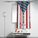 Independence Day Date window curtains - LeobonZone