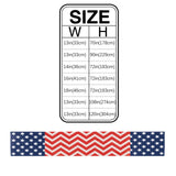 Star wave Independence Day Table Runner Place Mats - LeobonZone