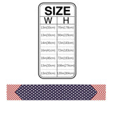 Creative flag of Independence Day Table Runner Place Mats - LeobonZone