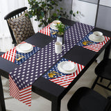 Creative flag of Independence Day Table Flag And Table Mat Suit