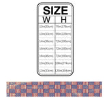 Red Independence day retro flag element Table Runner Place Mats - LeobonZone
