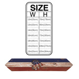 American Independence Day punk style Sharp Angle Table Runner Place Mats - LeobonZone