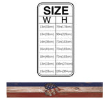 American Independence Day punk style Table Runner Place Mats - LeobonZone