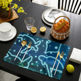 Summer ocean biological Personalized Table Placemats - LeobonZone