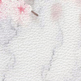 Pink Marble peach blossom Leather Doormat - LeobonZone