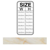 Beige Marble Texture Table Runner Place Mats - LeobonZone