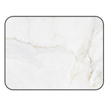 Simplicity Gray Marble texture Sponge Rillet Rubber Rugs - LeobonZone