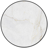 Simplicity Gray Marble texture Circular Felt Rugs - LeobonZone