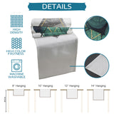 Gray Marble texture of tropical plants and water Table Runner Place Mats - LeobonZone