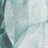Simplicity Marbling texture of tropical plants Leather Doormat - LeobonZone
