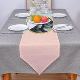 Pink Marbling texture of tropical plants Table Runner Place Mats Sharp Angle - LeobonZone