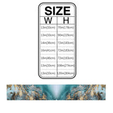 Marble texture Golden line Table Runner Place Mats - LeobonZone