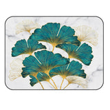 Ginkgo leaf marble texture Sponge Rillet Rubber Rugs - LeobonZone