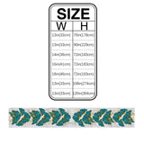 Ginkgo leaf marble texture Table Runner Place Mats - LeobonZone