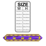 Lemon fruit summer purple Sharp Angle Table Runner Place Mats - LeobonZone