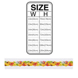 Tropical fruits in summer Table Runner Place Mats - LeobonZone