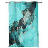 Deep Green Marble Texture in Phnom Penh window curtains - LeobonZone