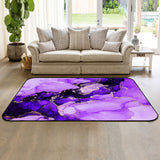 Purple Marble Texture in Phnom Penh Sponge Rillet Rubber Rugs