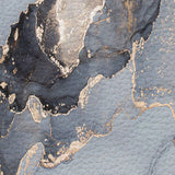Grey Marble Texture in Phnom Penh Leather Doormat - LeobonZone