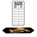 Gorgeous Golden Rose Table Runner Place Mats - LeobonZone