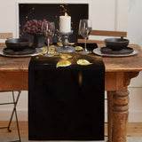 Gorgeous Golden Rose Table Runner Place Mats - LeobonZone