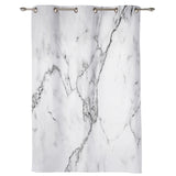 Black crack in Gray marble window curtains - LeobonZone