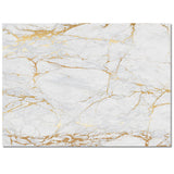 Golden marble and granite pattern Right Angle Felt Rugs - LeobonZone