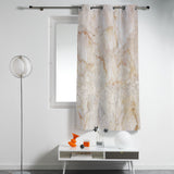 Beige Marble and granite pattern window curtains - LeobonZone
