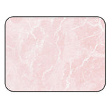 Pink Marble Granite Texture Sponge Rillet Rubber Rugs - LeobonZone