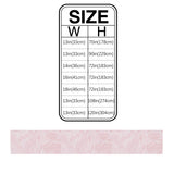 Pink Marble Granite Texture Table Runner Place Mats - LeobonZone