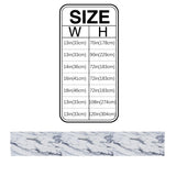Grey Marble light color pattern stone Table Runner Place Mats - LeobonZone