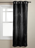 Black Marble crack texture window curtains - LeobonZone
