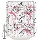 Abstract Art Line Waterproof Durable Shower Curtain - LeobonZone