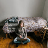 Retro Pattern comforter sets pillowcase - LeobonZone