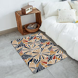 Geometric Umbrella Leather Mat Soft Non-Slip Waterproof  Doormat - LeobonZone