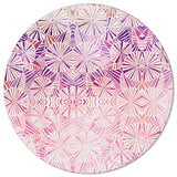 Pink Geometric Umbrella Circular Felt Rugs - LeobonZone