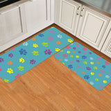 Lovely Feet Circular Angle Felt Carpets Two piece set - LeobonZone