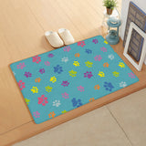 Lovely Feet Leather Doormat