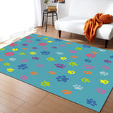 Lovely Feet Right Angle Felt Rugs - LeobonZone