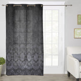 Gradual Change Pattern Blackout Window Curtains - LeobonZone