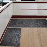 Gradual Change Pattern Right Angle Felt Doormat Two piece set - LeobonZone