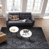 Gradual Change Pattern Right Angle Felt Rugs - LeobonZone
