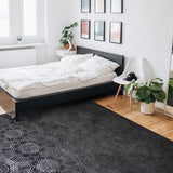 Gradual Change Pattern Right Angle Felt Rugs - LeobonZone