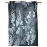 Hand painted Butterfly Blackout Window Curtains - LeobonZone