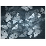 Hand painted Butterfly Right Angle Felt Rugs - LeobonZone