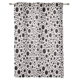 White dots Blackout Window Curtains - LeobonZone
