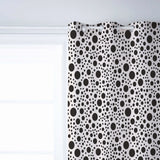 White dots Blackout Window Curtains - LeobonZone